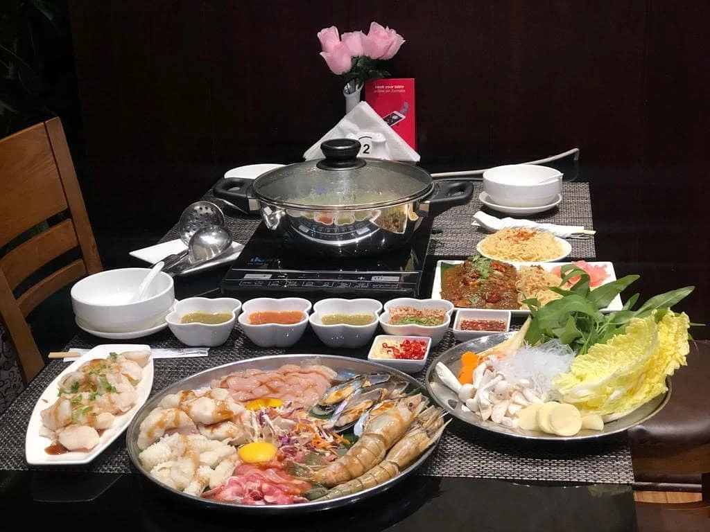 Asian Plates Restaurant Dining Area